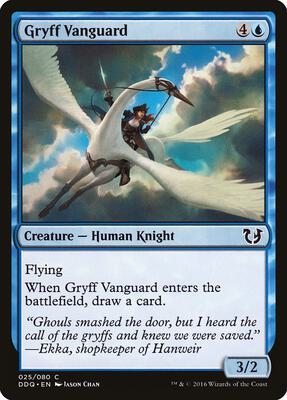 Gryff Vanguard card from Duel Decks: Blessed vs. Cursed