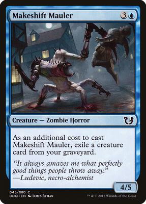 Makeshift Mauler card from Duel Decks: Blessed vs. Cursed