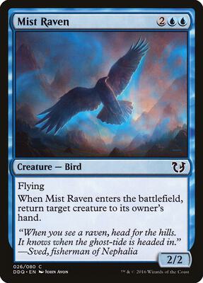 Mist Raven card from Duel Decks: Blessed vs. Cursed