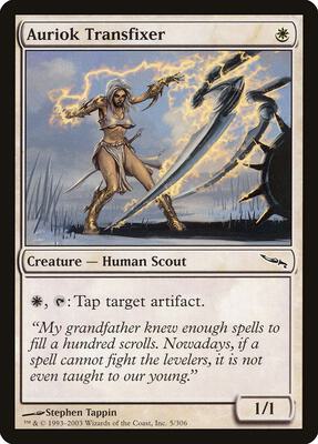 Auriok Transfixer card from Mirrodin