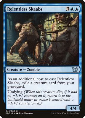 Relentless Skaabs card from Duel Decks: Blessed vs. Cursed