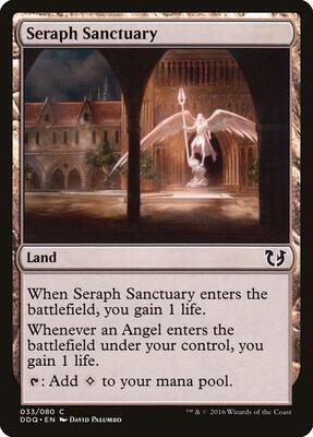 Seraph Sanctuary card from Duel Decks: Blessed vs. Cursed