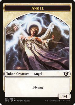 Angel Token card from Duel Decks: Blessed vs. Cursed