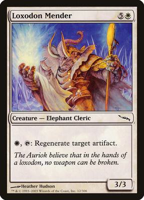 Loxodon Mender card from Mirrodin