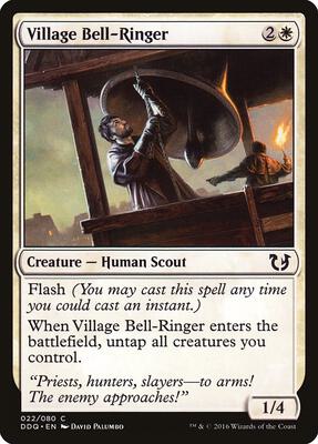 Village Bell-Ringer card from Duel Decks: Blessed vs. Cursed