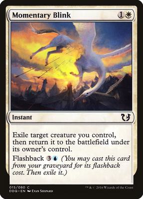 Momentary Blink card from Duel Decks: Blessed vs. Cursed