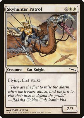 Skyhunter Patrol card from Mirrodin
