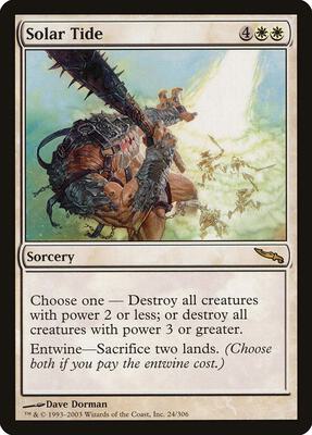 Solar Tide card from Mirrodin