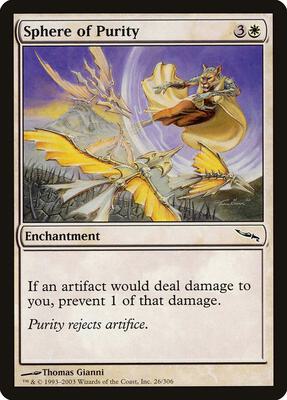 Sphere of Purity card from Mirrodin