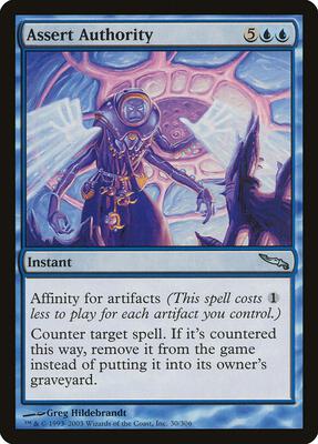 Assert Authority card from Mirrodin