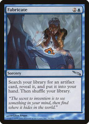 Fabricate card from Mirrodin
