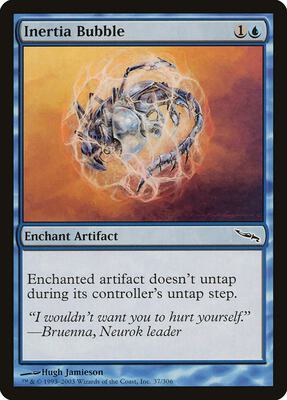 Inertia Bubble card from Mirrodin
