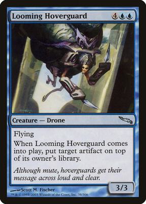 Looming Hoverguard card from Mirrodin