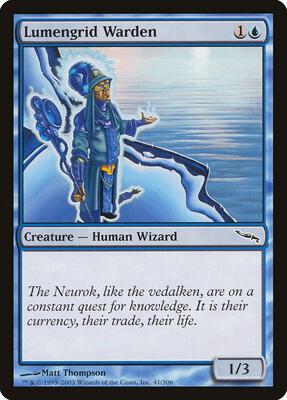 Lumengrid Warden card from Mirrodin