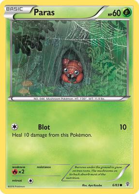 Paras card from Generations