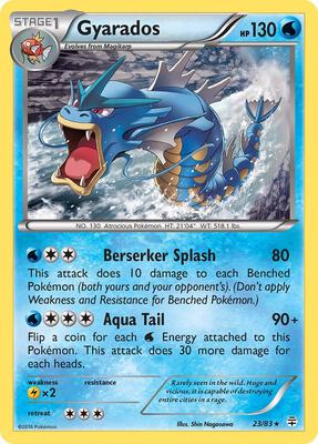 Gyarados card from Generations
