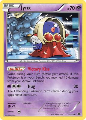 Jynx card from Generations