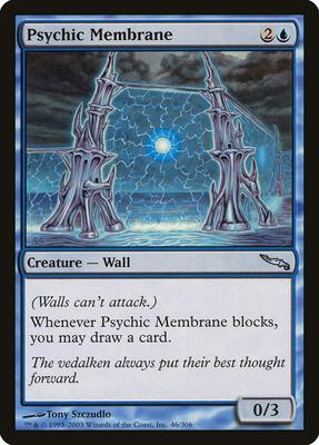 Psychic Membrane card from Mirrodin