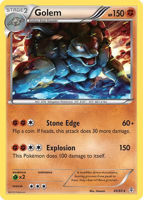 Golem card from Generations