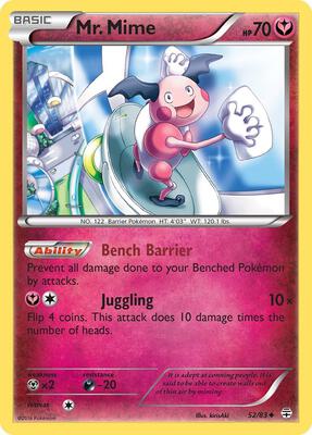 Mr. Mime card from Generations