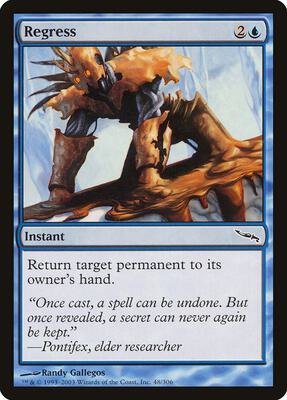 Regress card from Mirrodin