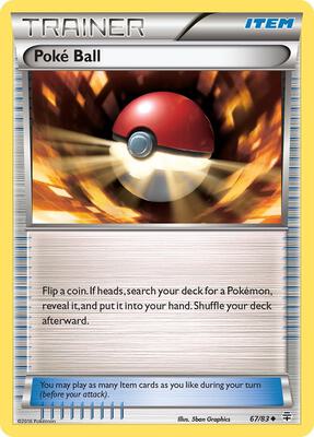 Poke Ball card from Generations