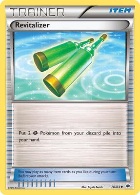 Revitalizer card from Generations