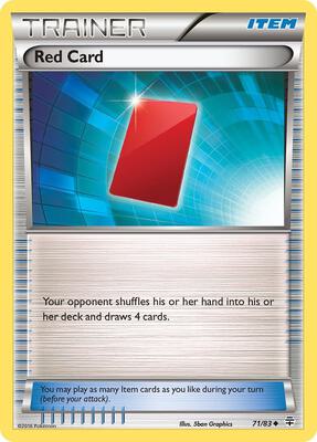 Red Card card from Generations