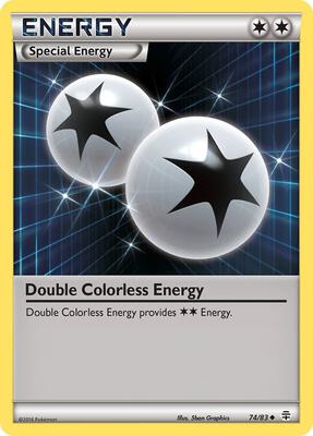 Double Colorless Energy card from Generations