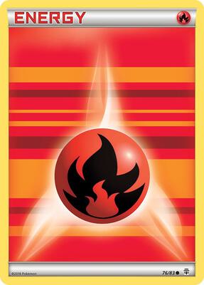 Fire Energy card from Generations