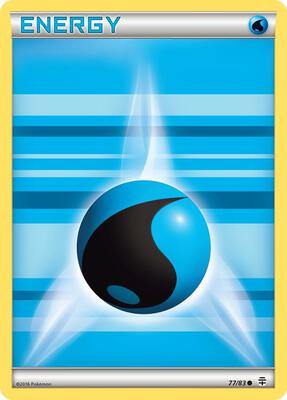 Water Energy card from Generations