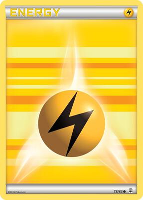 Lightning Energy card from Generations