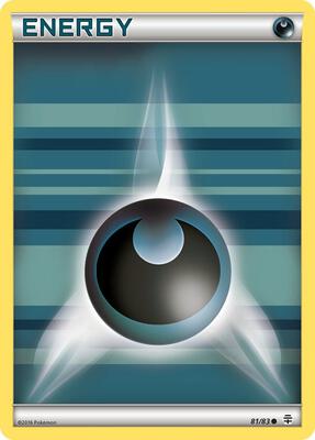 Darkness Energy card from Generations
