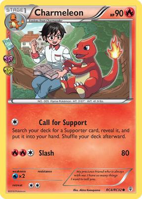 Charmeleon card from Generations: Radiant Collection