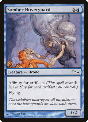 Somber Hoverguard card from Mirrodin