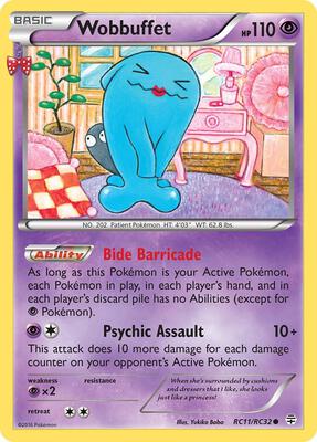 Wobbuffet card from Generations: Radiant Collection