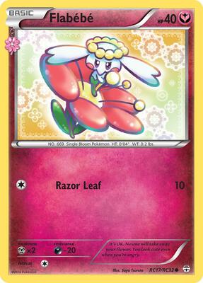 Flabebe card from Generations: Radiant Collection