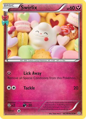 Swirlix card from Generations: Radiant Collection