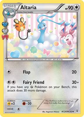 Altaria card from Generations: Radiant Collection