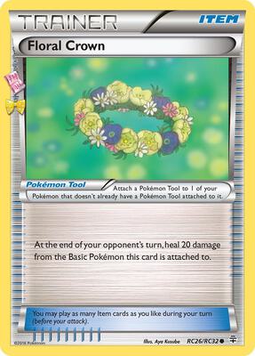 Floral Crown card from Generations: Radiant Collection