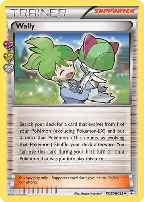 Wally card from Generations: Radiant Collection