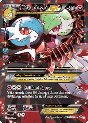 M Gardevoir EX (Full Art) card from Generations: Radiant Collection