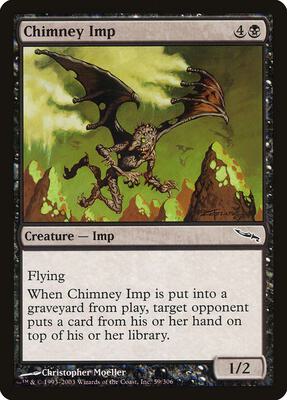 Chimney Imp card from Mirrodin