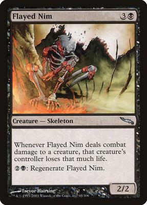 Flayed Nim card from Mirrodin