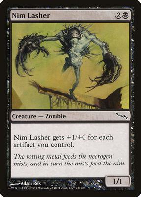 Nim Lasher card from Mirrodin
