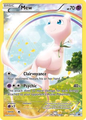 Mew - XY110 card from XY Promos