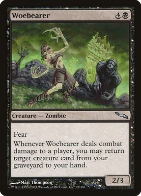Woebearer card from Mirrodin