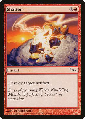 Shatter card from Mirrodin