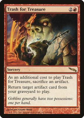 Trash for Treasure card from Mirrodin