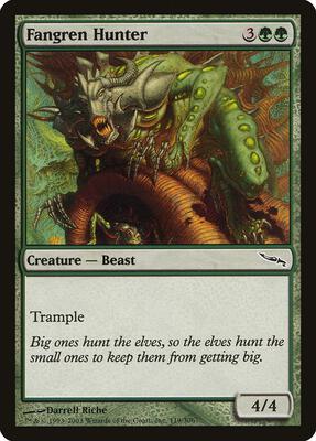 Fangren Hunter card from Mirrodin